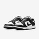 Оригінальні чоловічі кросівки Nike Dunk Low Panda "Black / White" (DD1391-100) DD1391-100 фото 2