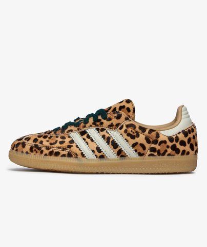 Оригінальні кросівки adidas Samba OG Leopard Magic "Magic Beige/ Ivory/ Aura Ivy" (KI6674) KI6674 фото