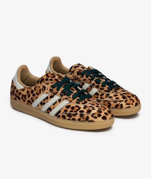 Оригінальні кросівки adidas Samba OG Leopard Magic "Magic Beige/ Ivory/ Aura Ivy" (KI6674) KI6674 фото
