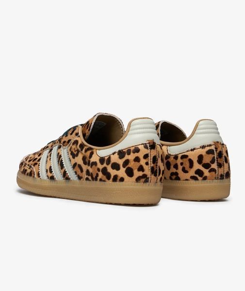 Оригінальні кросівки adidas Samba OG Leopard Magic "Magic Beige/ Ivory/ Aura Ivy" (KI6674) KI6674 фото