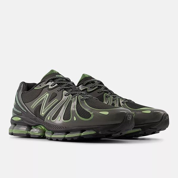 Оригинальные кроссовки New Balance 1890 Abzorb "Faded Black / Utility green" (U189071H) U189071H фото