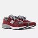 Оригинальные кроссовки New Balance 993 Made in USA "Classic Crimson / White / Grey" (U993BU) U993BU фото 2