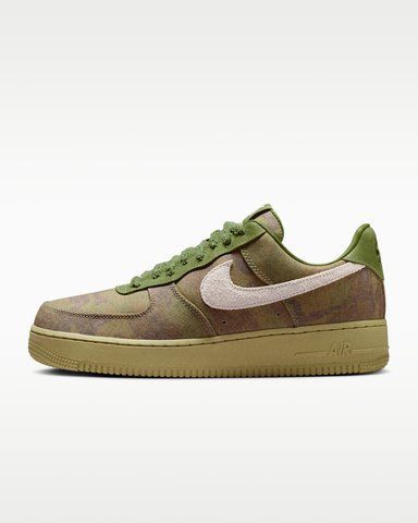 Оригинальные кроссовки Nike Air Force 1 QS "Asparagus / Aluminum / Phantom / Wheat Grass" (IO5011-300) IO5011-300 фото