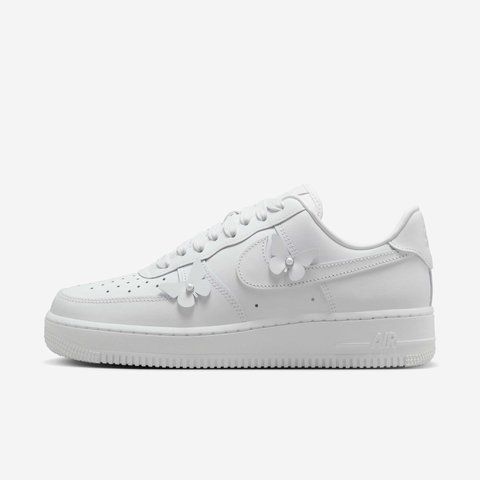 Оригинальные женские кроссовки Nike Air Force 1 Low '07 "White / White / Black" (IH4480-100) IH4480-100 фото
