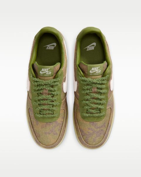 Оригінальні кросівки Nike Air Force 1 QS "Asparagus / Aluminum / Phantom / Wheat Grass" (IO5011-300) IO5011-300 фото