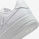Оригінальні жіночі кросівки Nike Air Force 1 Low '07 "White / White / Black" (IH4480-100) IH4480-100 фото 6