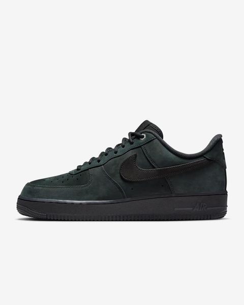 Оригінальні чоловічі кросівки Nike Air Force 1 Low '07 WB "Black Nubuck" (CJ9179-001) CJ9179-001 фото