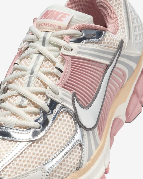 Оригинальные женские кроссовки Nike Zoom Vomero 5 "Sail/Pearl White/Particle Pink" (HF1877-102) HF1877-102 фото