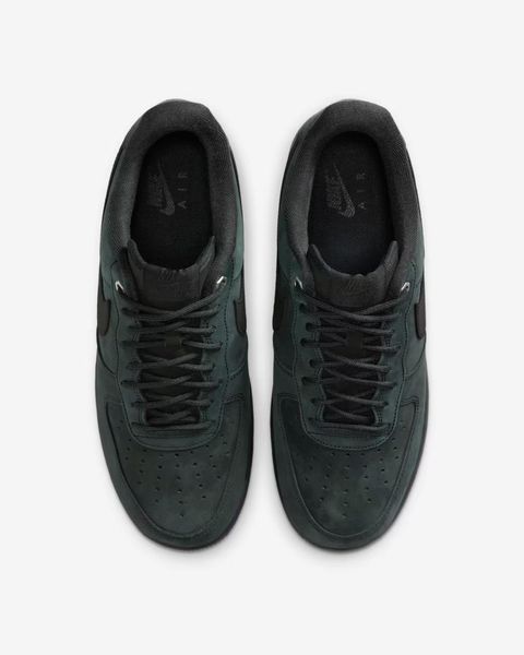 Оригінальні чоловічі кросівки Nike Air Force 1 Low '07 WB "Black Nubuck" (CJ9179-001) CJ9179-001 фото
