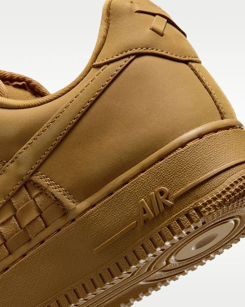 Оригінальні чоловічі кросівки Nike Air Force 1 Low Retro Premium "Wheat/Sail/Team Red" (IM5755-700) IM5755-700 фото