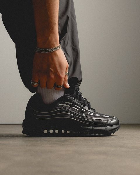 Оригинальные мужские кроссовки Nike Air Max TL 2.5 "Black / Metallic Silver" (FZ4110-002) FZ4110-002 фото