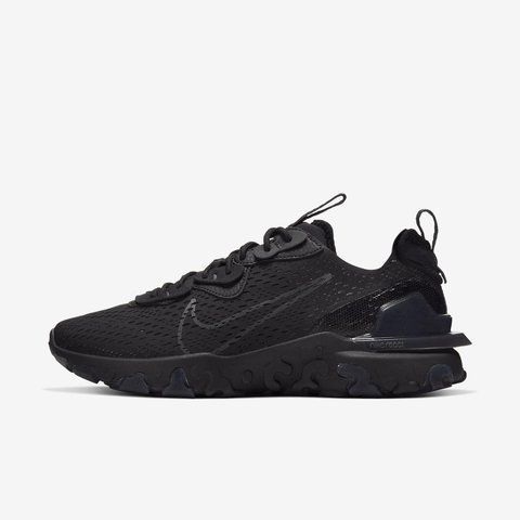 Оригінальні чоловічі кросівки Nike React Vision Black/Anthracite (CD4373-004) CD4373-004 фото