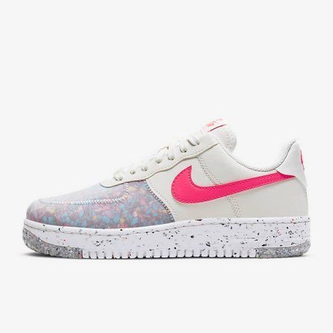 Оригинальные женские кроссовки Nike Wmns Air Force 1 Crater White-Red (CT1986-101) CT1986-101 фото