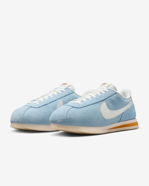 Оригинальные мужские кроссовки Nike Cortez SE Suede "Psychic Blue/Monarch/Muslin" (HF3142-400) HF3142-400 фото