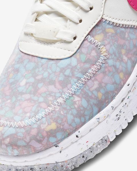 Оригінальні жіночі кросівки Nike Wmns Air Force 1 Crater White-Red (CT1986-101) CT1986-101 фото