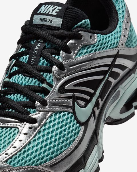 Оригинальные кроссовки Nike Air Max Moto 2K "Cannon/Black/Metallic Silver/Green Haze" (HQ2056-006) HQ2056-006 фото
