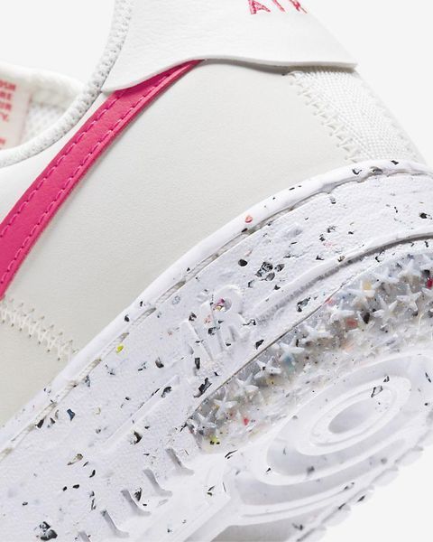 Оригінальні жіночі кросівки Nike Wmns Air Force 1 Crater White-Red (CT1986-101) CT1986-101 фото