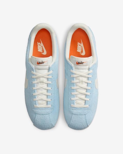 Оригинальные мужские кроссовки Nike Cortez SE Suede "Psychic Blue/Monarch/Muslin" (HF3142-400) HF3142-400 фото