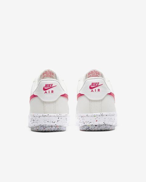 Оригінальні жіночі кросівки Nike Wmns Air Force 1 Crater White-Red (CT1986-101) CT1986-101 фото