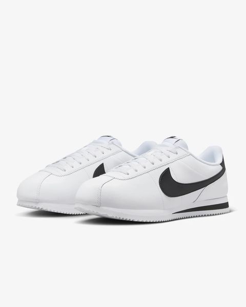 Оригінальні чоловічі кросівки Nike Cortez "White / Black" (DM4044-105) DM4044-105 фото