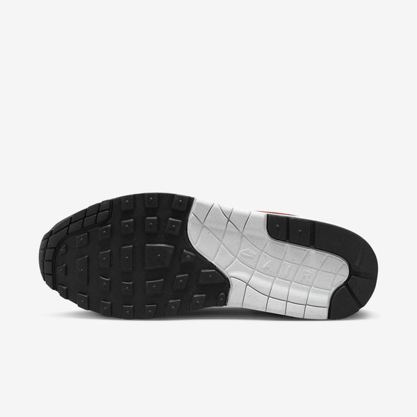 Оригінальні чоловічі кросівки Nike Air Max 1 "White / Pure Platinum / Black / University Red" (FD9082-101) FD9082-101 фото