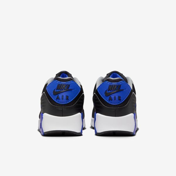 Оригинальные мужские кроссовки Nike Air Max 90 "Lyon Blue / Iron Grey / Black" (IB7672-001) IB7672-001 фото
