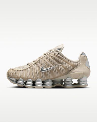 Оригінальні кросівки Nike Shox TL "Cream II / Black / Metallic Silver" (IH2559-200) IH2559-200 фото