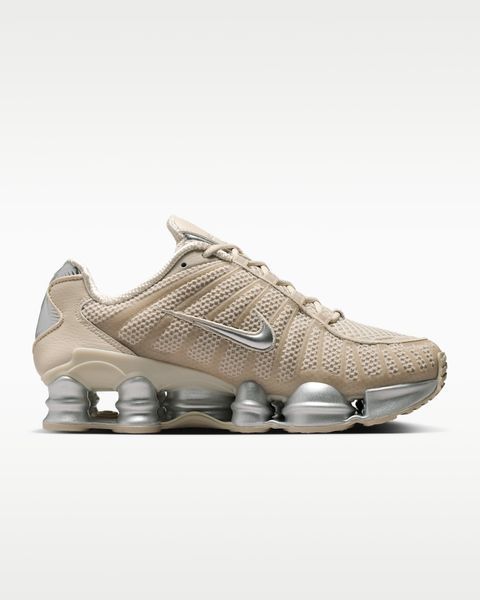 Оригінальні кросівки Nike Shox TL "Cream II / Black / Metallic Silver" (IH2559-200) IH2559-200 фото