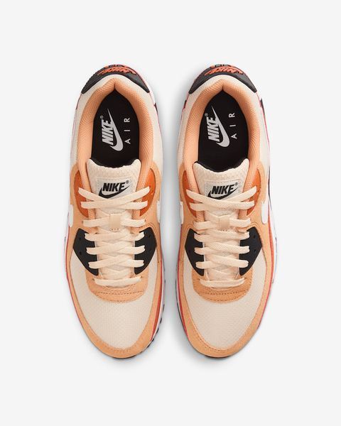 Оригінальні чоловічі кросівки Nike Air Max 90 "Copper Moon/Pearl White/Campfire Orange/Sail" (DM0029-800) DM0029-800 фото