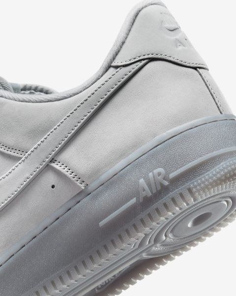 Оригінальні чоловічі кросівки Nike Air Force 1 Low '07 WB "Wolf Grey Nubuck" (CJ9179-002) CJ9179-002 фото