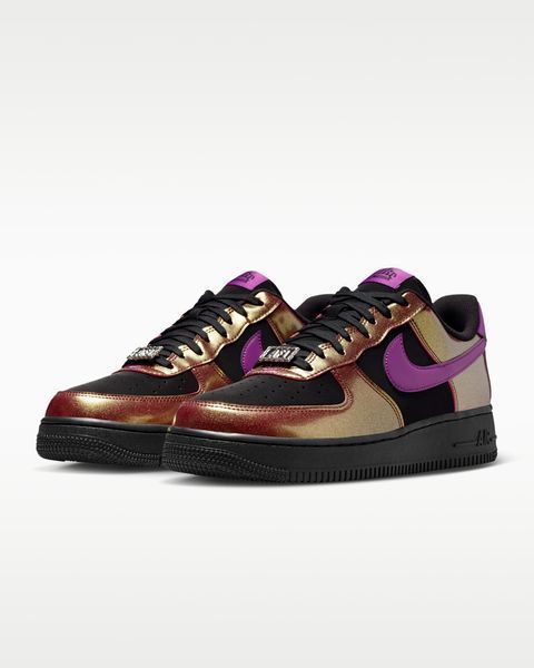 Оригінальні чоловічі кросівки Nike Air Force 1 '07 "Mosswood Brown/Coconut Milk/Campfire Orange" (IB6843-002) IB6843-002 фото