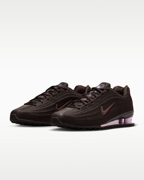 Оригінальні жіночі кросівки Nike Shox Z "Velvet Brown/Black/Pink Foam" (HQ7540-200) HQ7540-200 фото