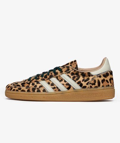 Оригінальні кросівки adidas Handball Spezial Leopard Magic "Magic Beige/ Ivory/ Aura Ivy" (KI6678) KI6678 фото