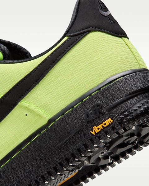 Оригинальные кроссовки Nike Air Force 1 '07 LX Vibram "Volt/Black/Speed Yellow/Black" (IH1943-700) IH1943-700 фото