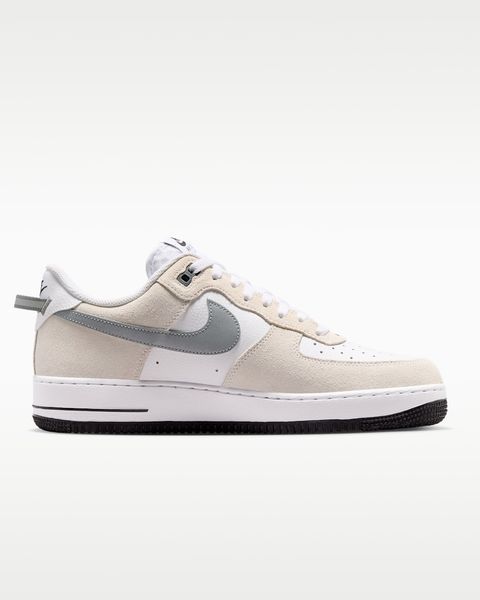 Оригинальные кроссовки Nike Air Force 1 '07 LV8 "White / Black / Cool Grey / Metallic Cool Grey" (IR2007-100) IR2007-100 фото