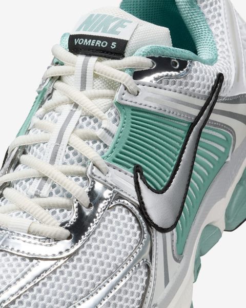 Оригінальні жіночі кросівки Nike Zoom Vomero 5 "Summit White/Wolf Grey/Pure Platinum" (HF1877-101) HF1877-101 фото