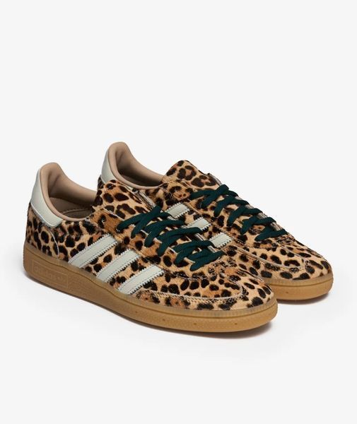 Оригінальні кросівки adidas Handball Spezial Leopard Magic "Magic Beige/ Ivory/ Aura Ivy" (KI6678) KI6678 фото