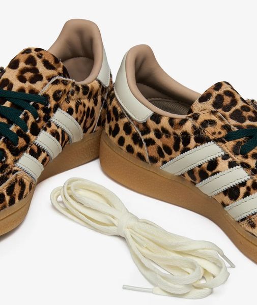 Оригінальні кросівки adidas Handball Spezial Leopard Magic "Magic Beige/ Ivory/ Aura Ivy" (KI6678) KI6678 фото