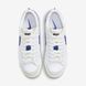 Оригінальні чоловічі кросівки Nike Blazer Low '77 Leather Jumbo "White / Old Royal / Light Bone" (DQ8768-100) DQ8768-100 фото 4