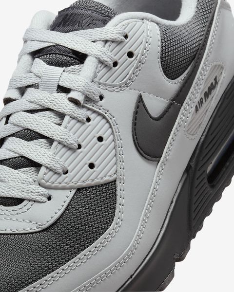 Оригинальные мужские кроссовки Nike Air Max 90 "Light Smoke Grey/Anthracite/Photon Dust/Black" (IM5989-077) IM5989-077 фото