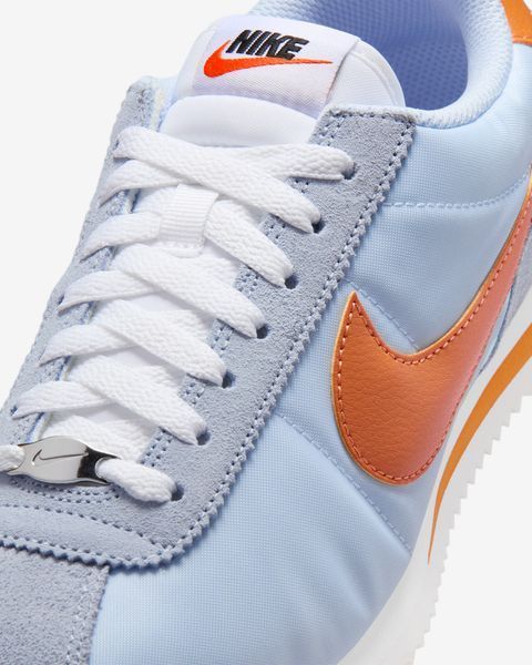 Оригінальні кросівки Nike Wmns Cortez Textile "Hydrogen Blue/White/Hot Curry" (DZ2795-407) DZ2795-407 фото