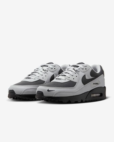 Оригинальные мужские кроссовки Nike Air Max 90 "Light Smoke Grey/Anthracite/Photon Dust/Black" (IM5989-077) IM5989-077 фото