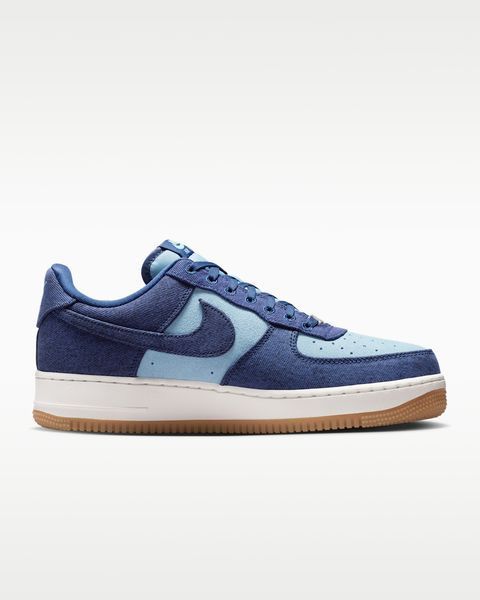 Оригинальные мужские кроссовки Nike Air Force 1 '07 LV8 "Denim" "Navy/Worn Blue/Summit White" (IR0951-400) IR0951-400 фото
