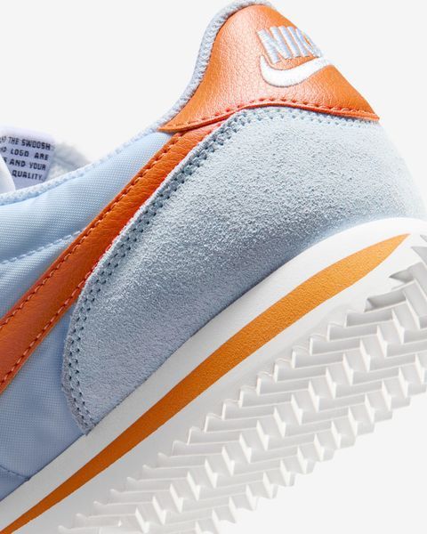 Оригінальні кросівки Nike Wmns Cortez Textile "Hydrogen Blue/White/Hot Curry" (DZ2795-407) DZ2795-407 фото