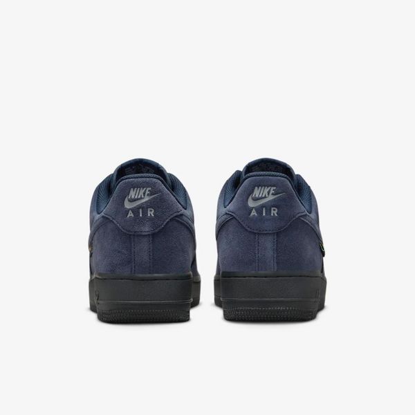 Оригінальні чоловічі кросівки Nike Air Force 1 '07 CORDURA "Dark Obsidian/Black/Smoke Grey" (HQ3822-400) HQ3822-400 фото