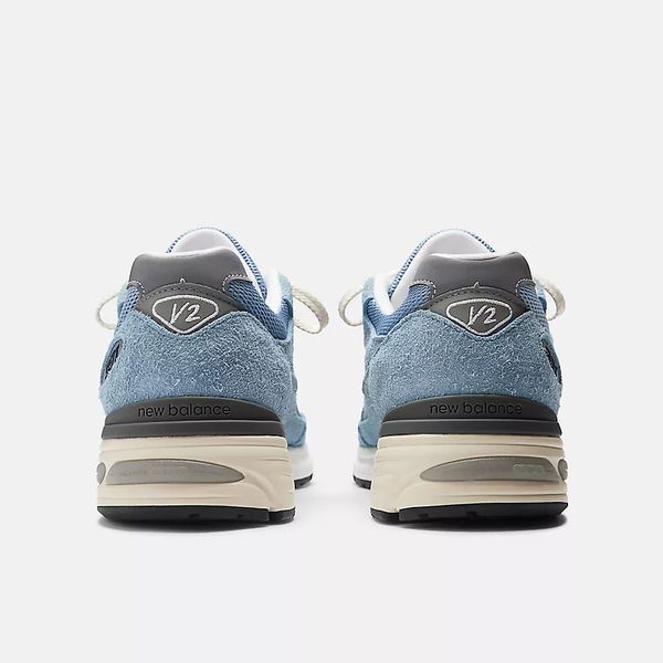 Оригінальні кросівки New Balance 991v2 Made in UK "Celestial Blue/Faded Denim/Moon Mist" (U991BV2) U991BV2 фото