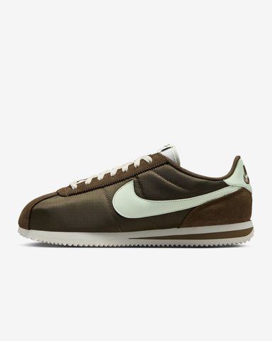 Оригінальні чоловічі кросівки Nike Cortez Textile "Dark Hazel/Sail/Volt Tint" (HF0263-201) HF0263-201 фото