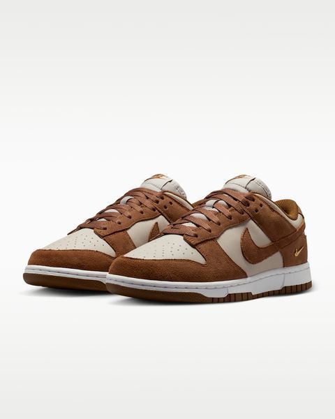 Оригинальные кроссовки Nike Dunk Low Suede "Light British Tan/Cream II/White" (IO4244-200) IO4244-200 фото