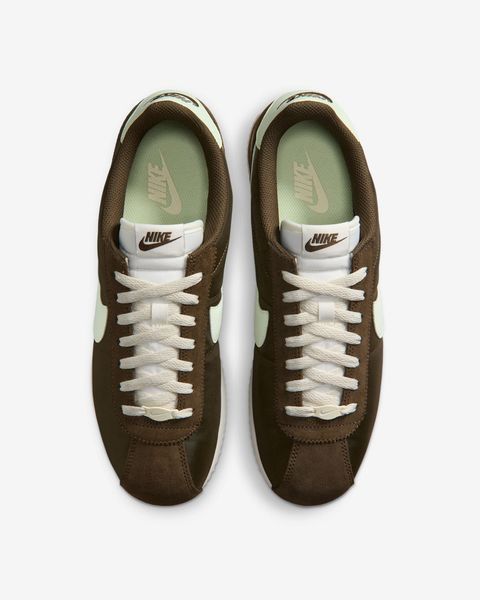 Оригинальные мужские кроссовки Nike Cortez Textile "Dark Hazel/Sail/Volt Tint" (HF0263-201) HF0263-201 фото