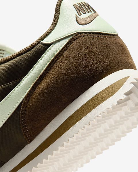 Оригинальные мужские кроссовки Nike Cortez Textile "Dark Hazel/Sail/Volt Tint" (HF0263-201) HF0263-201 фото